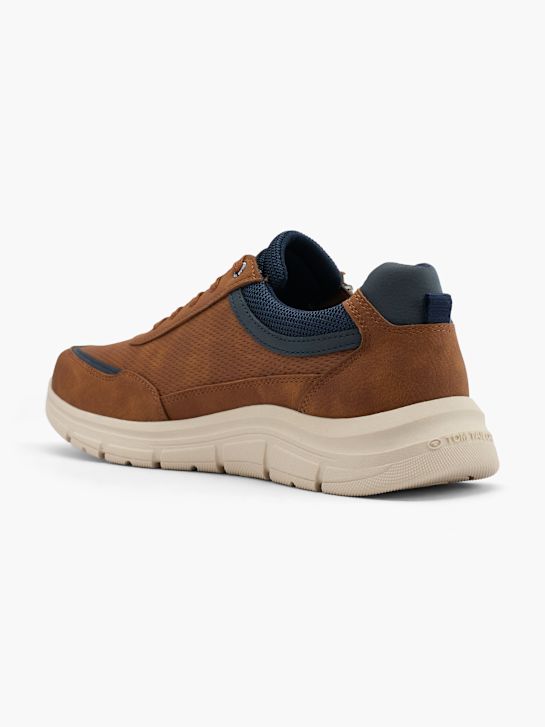 TOM TAILOR Halbschuh Cognac