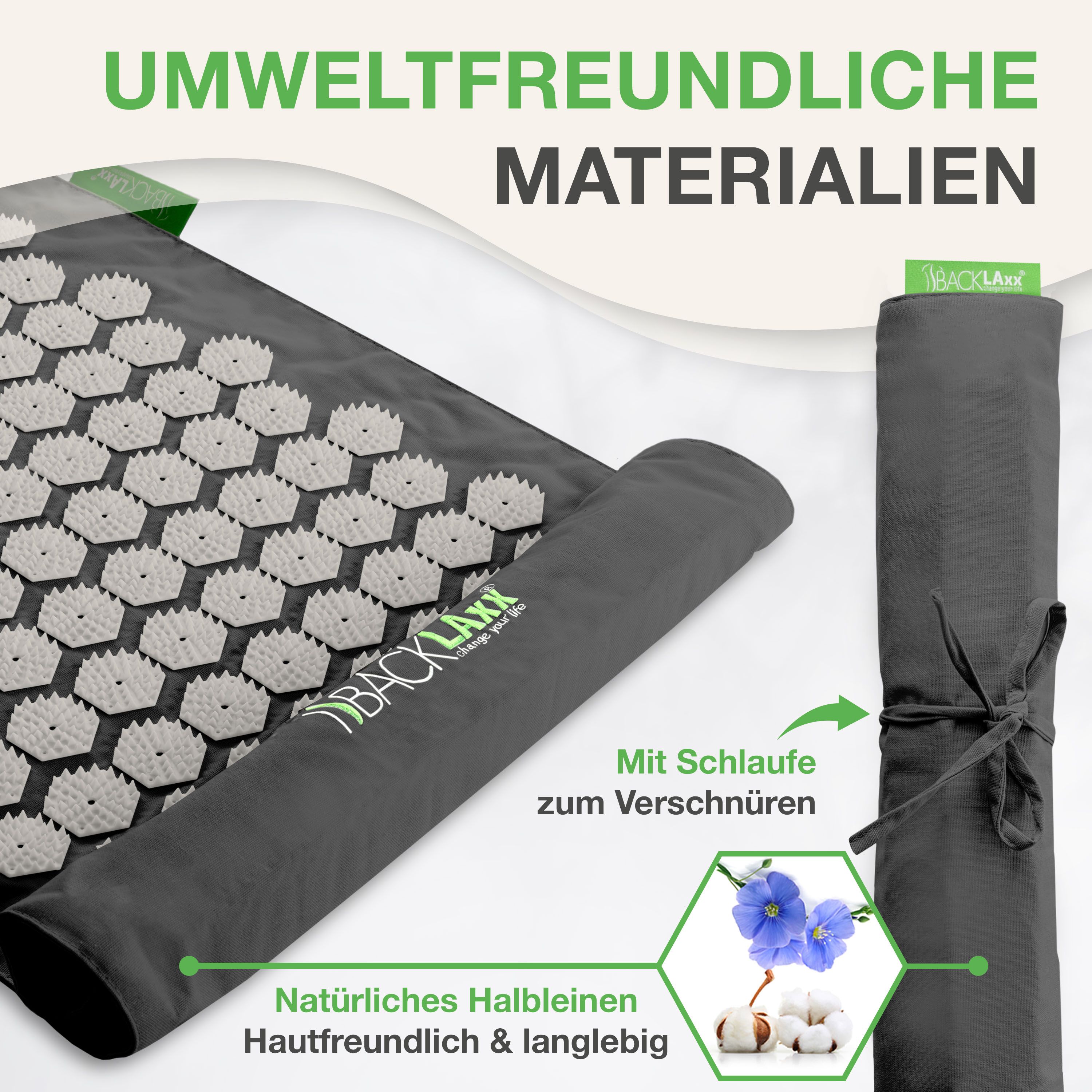 BACKLAxx® Akupressurmatten Set To-Go 