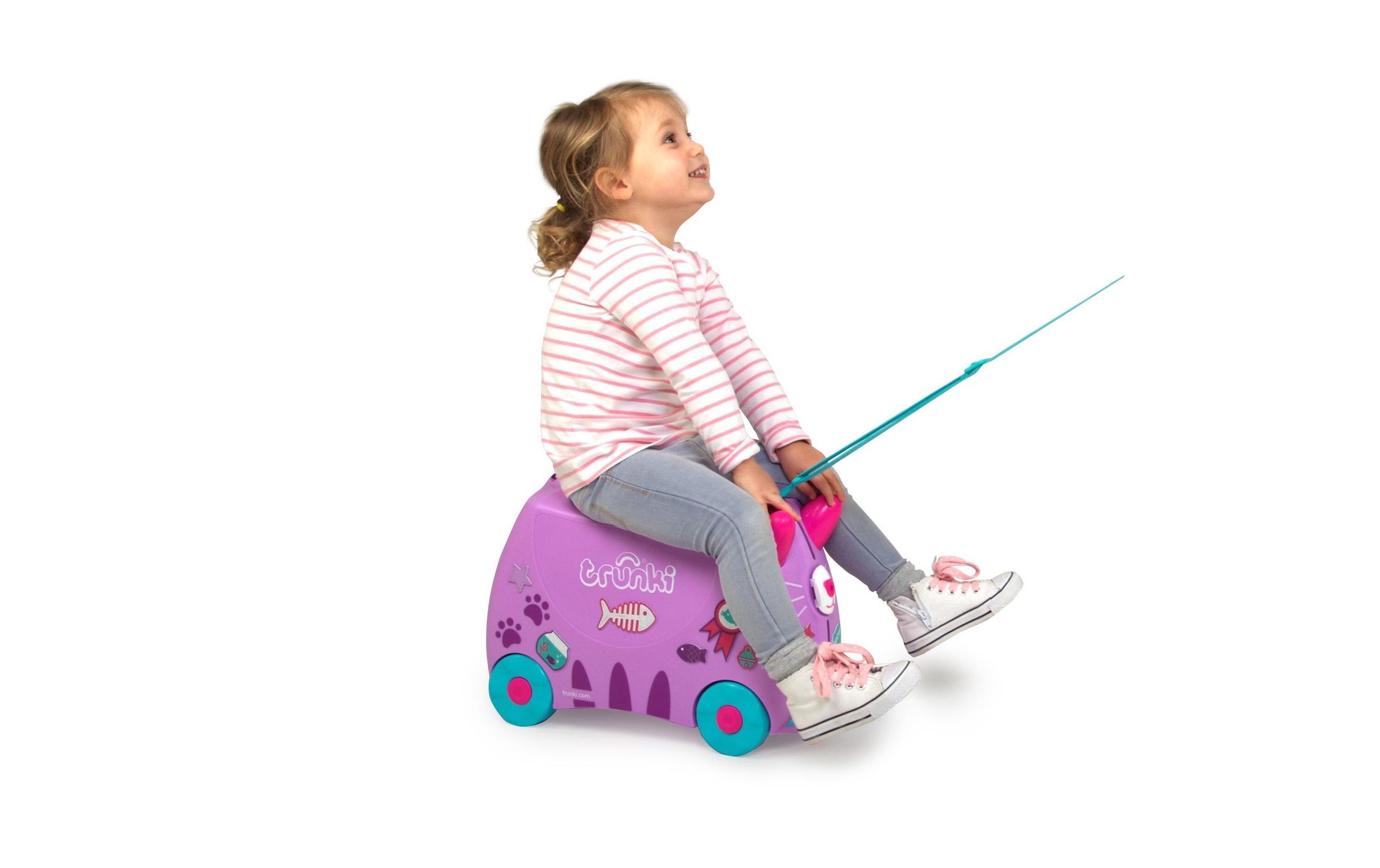 TRUNKI Trolley »Katze Cassie« 4 Rollen