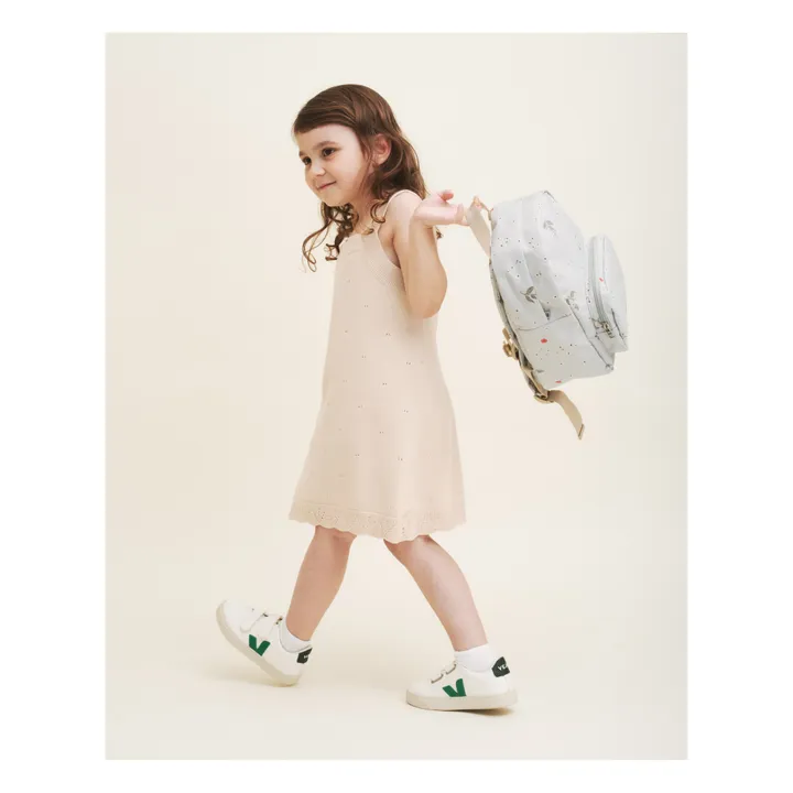 garbo&friends Robe Pointelle Enfant | Ecru