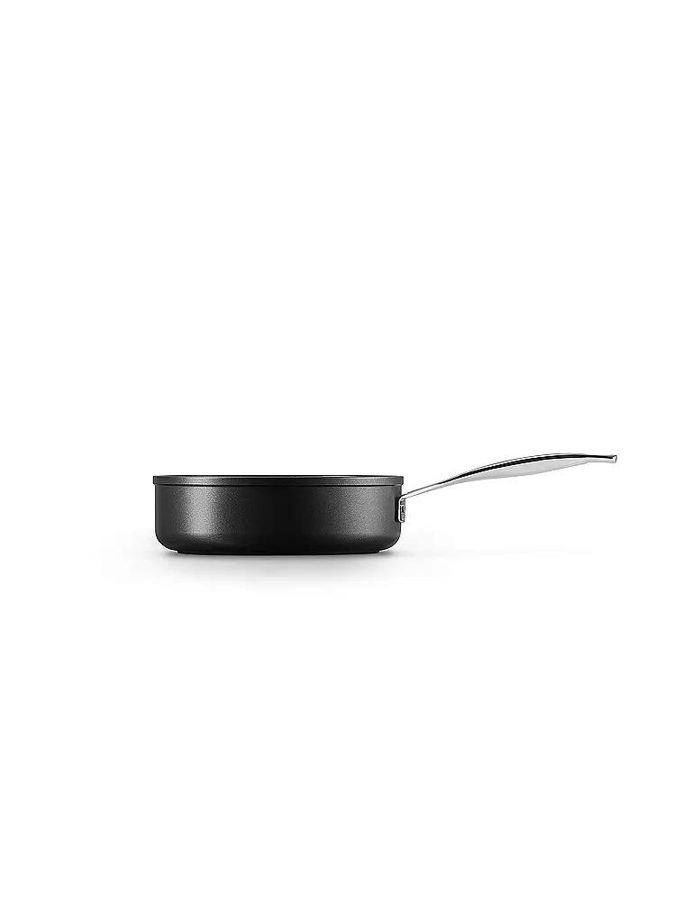 LE CREUSET Aluminium-Sautepfanne 24cm Antihaft Schwarz schwarz