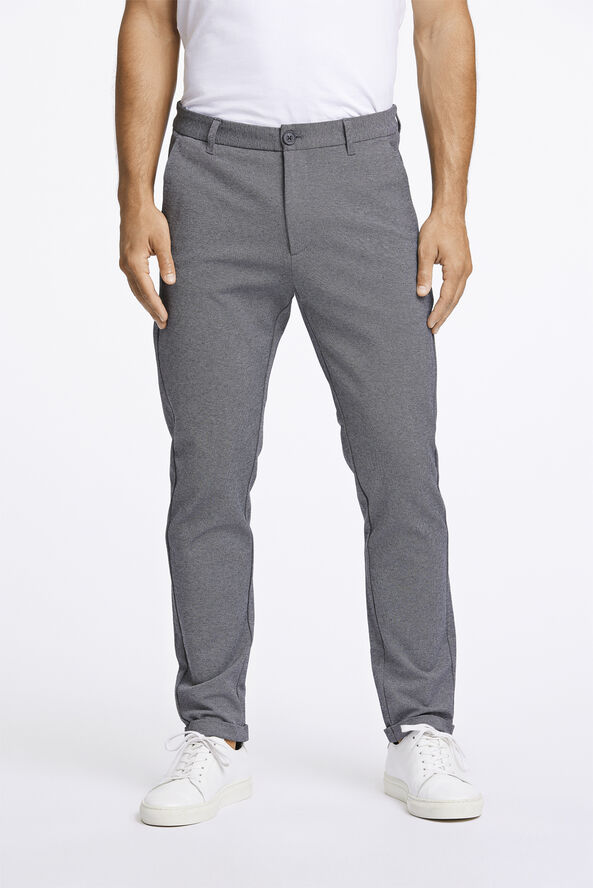 Lindbergh Cropped bukser m. stretch Grey mix