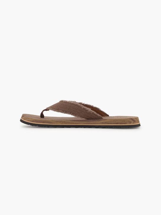 Skechers Pantoletten-Zehentrenner Braun