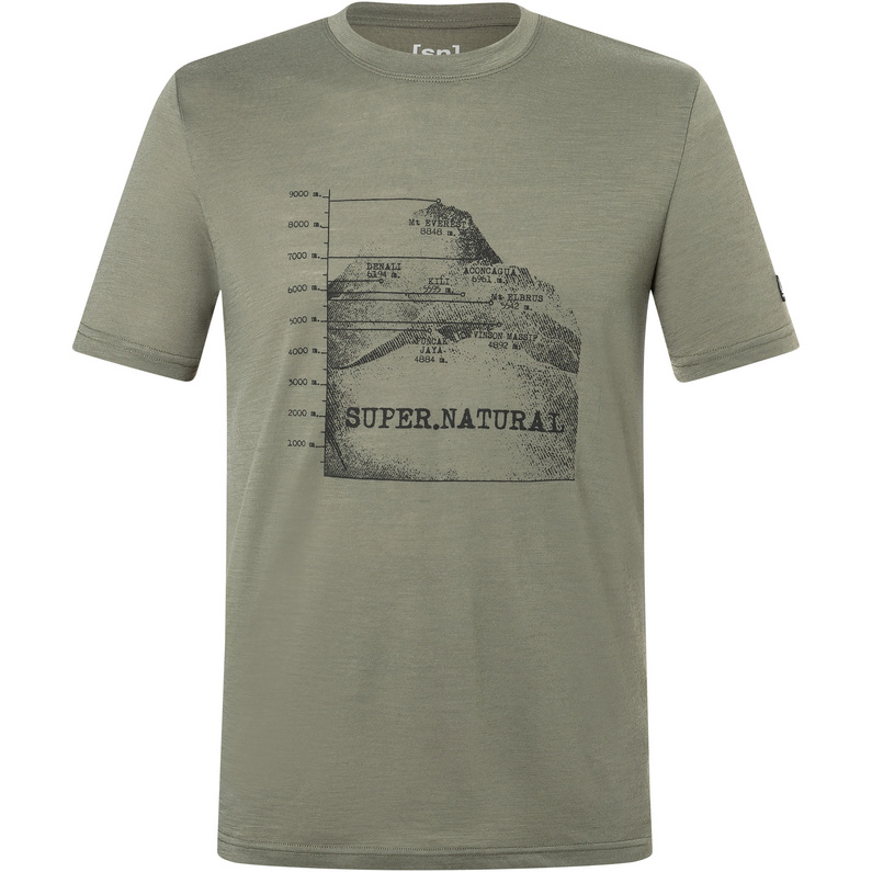 Super.Natural Herren 7 Peaks T-Shirt