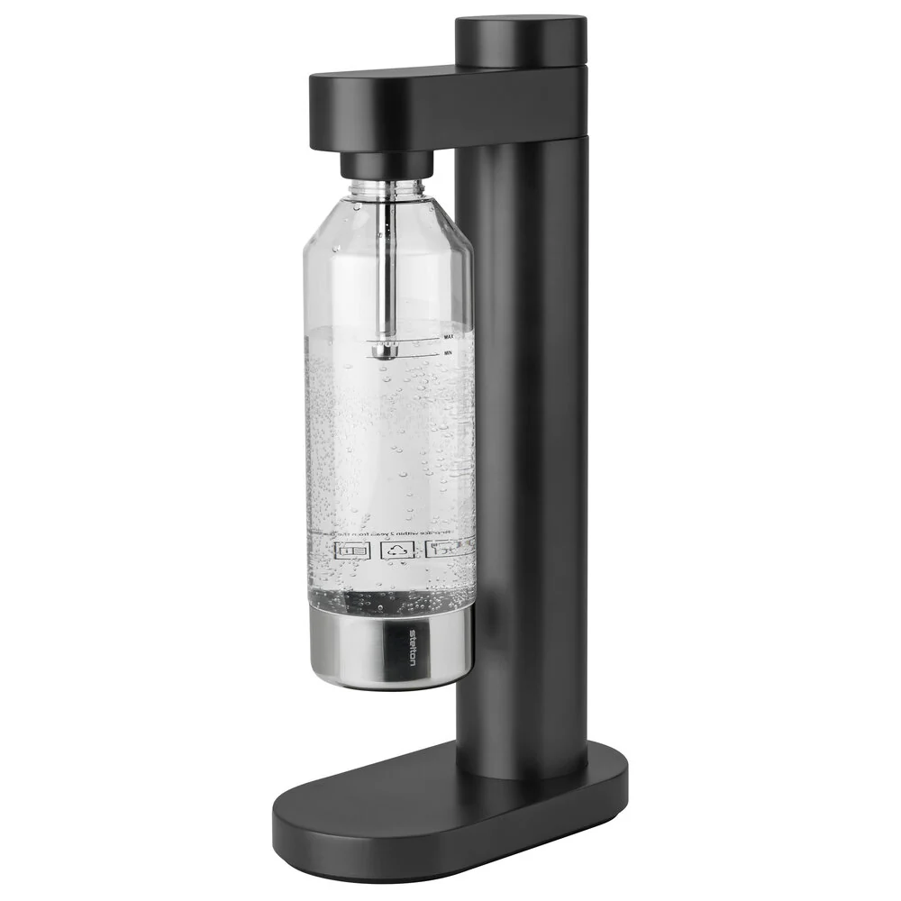 Stelton  Brus sodavandsmaskine - sort/metallic