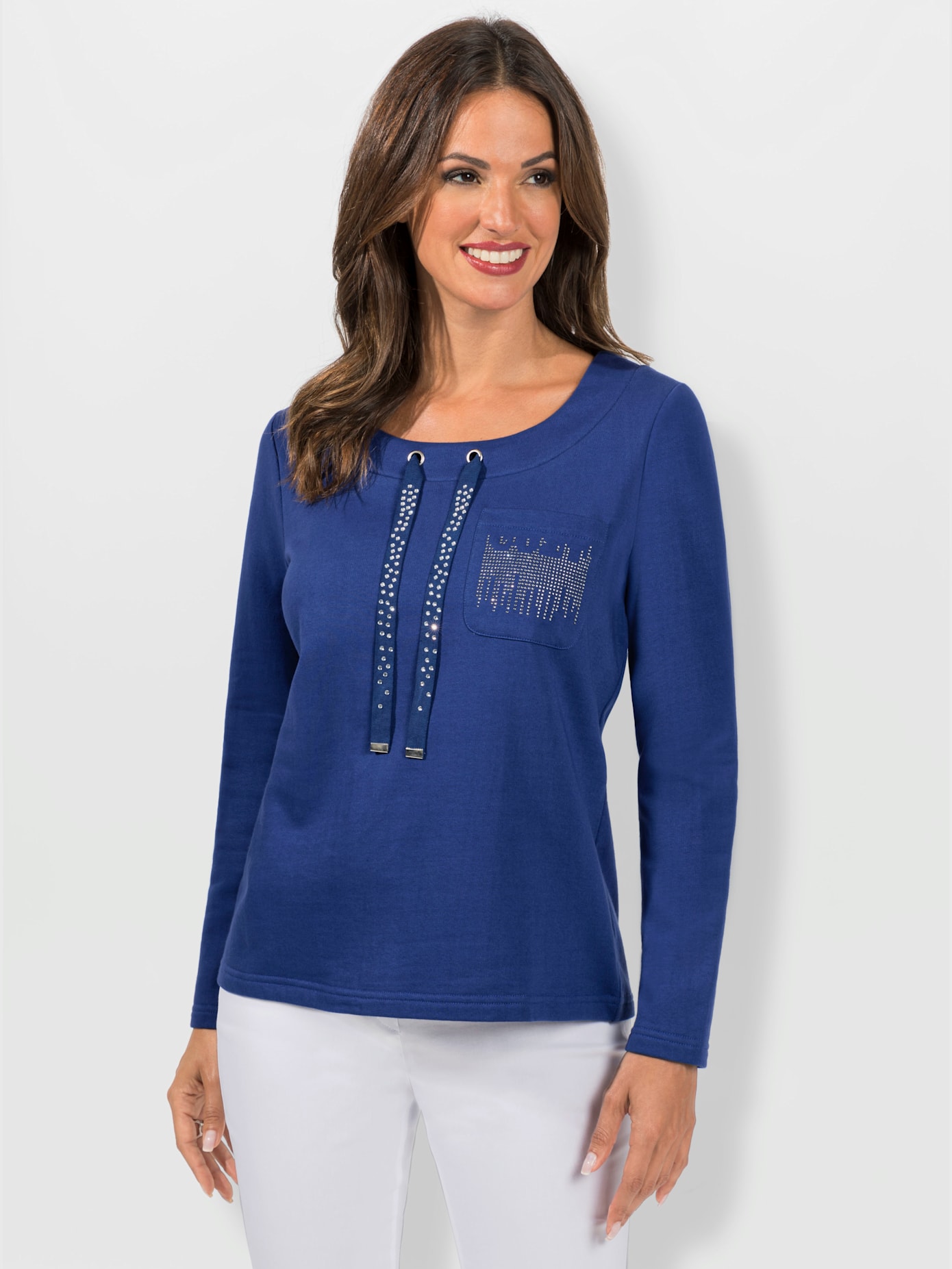 Sweat-shirt pur coton