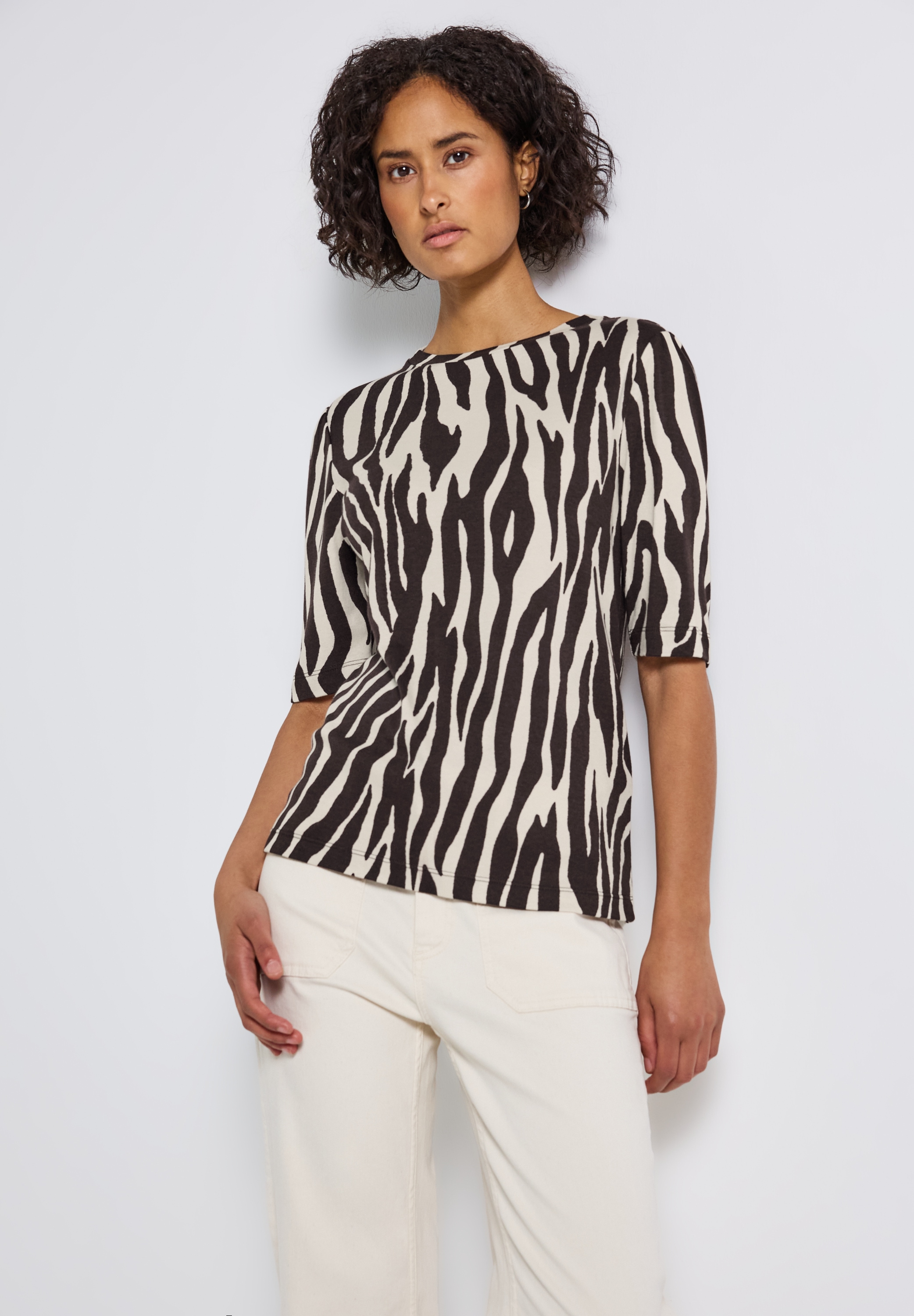 STREET ONE Print-Shirt , mit Animal-Print