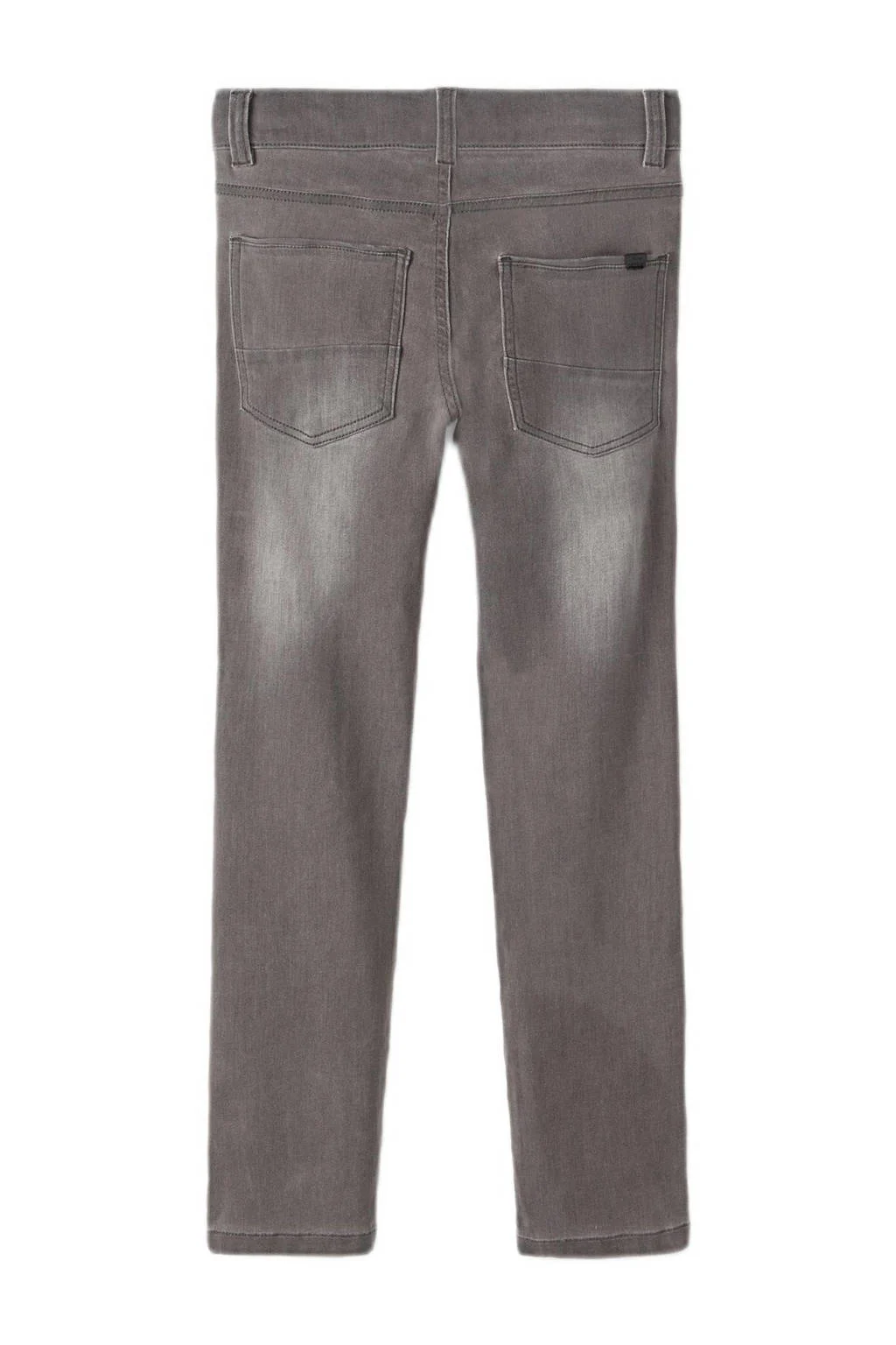 NAME IT slim fit jeans NKMTHEO medium grey denim