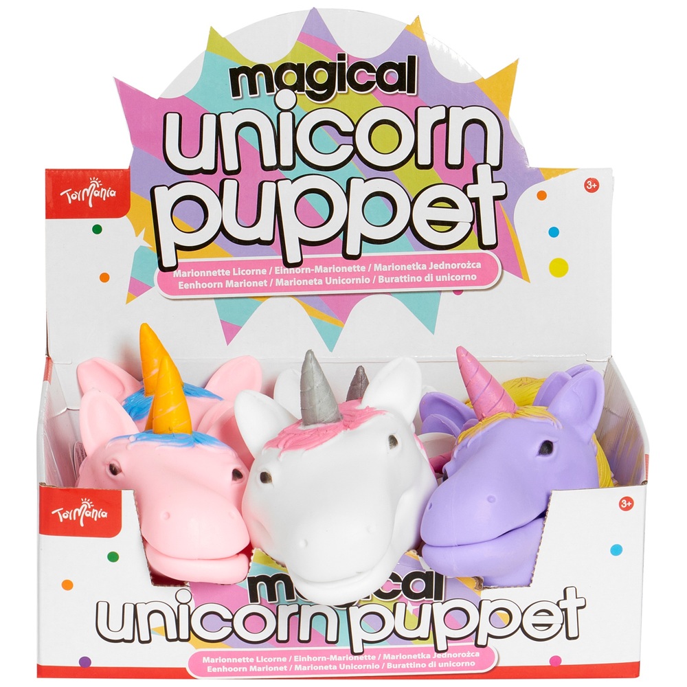 Einhorn-Handpuppen-Sortiment