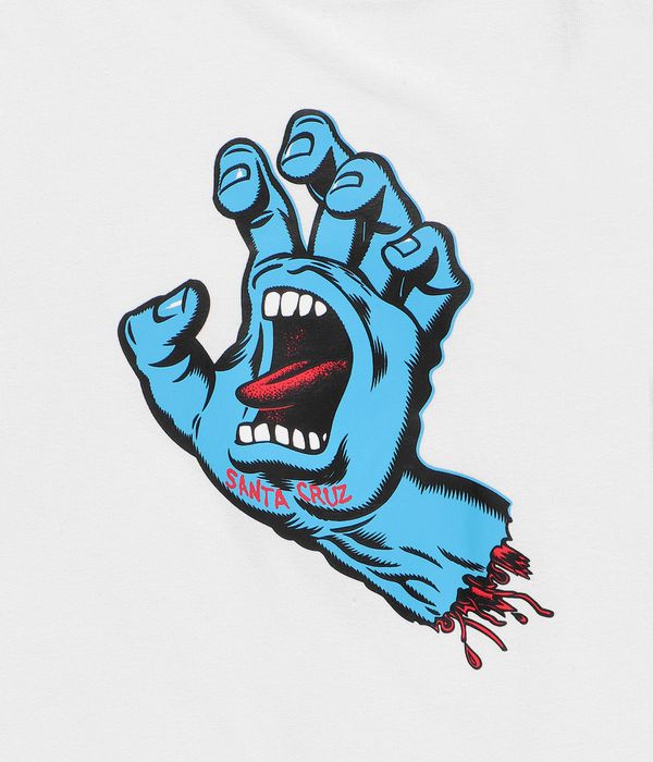 Santa Cruz Screaming Hand T-Shirt kids (white)