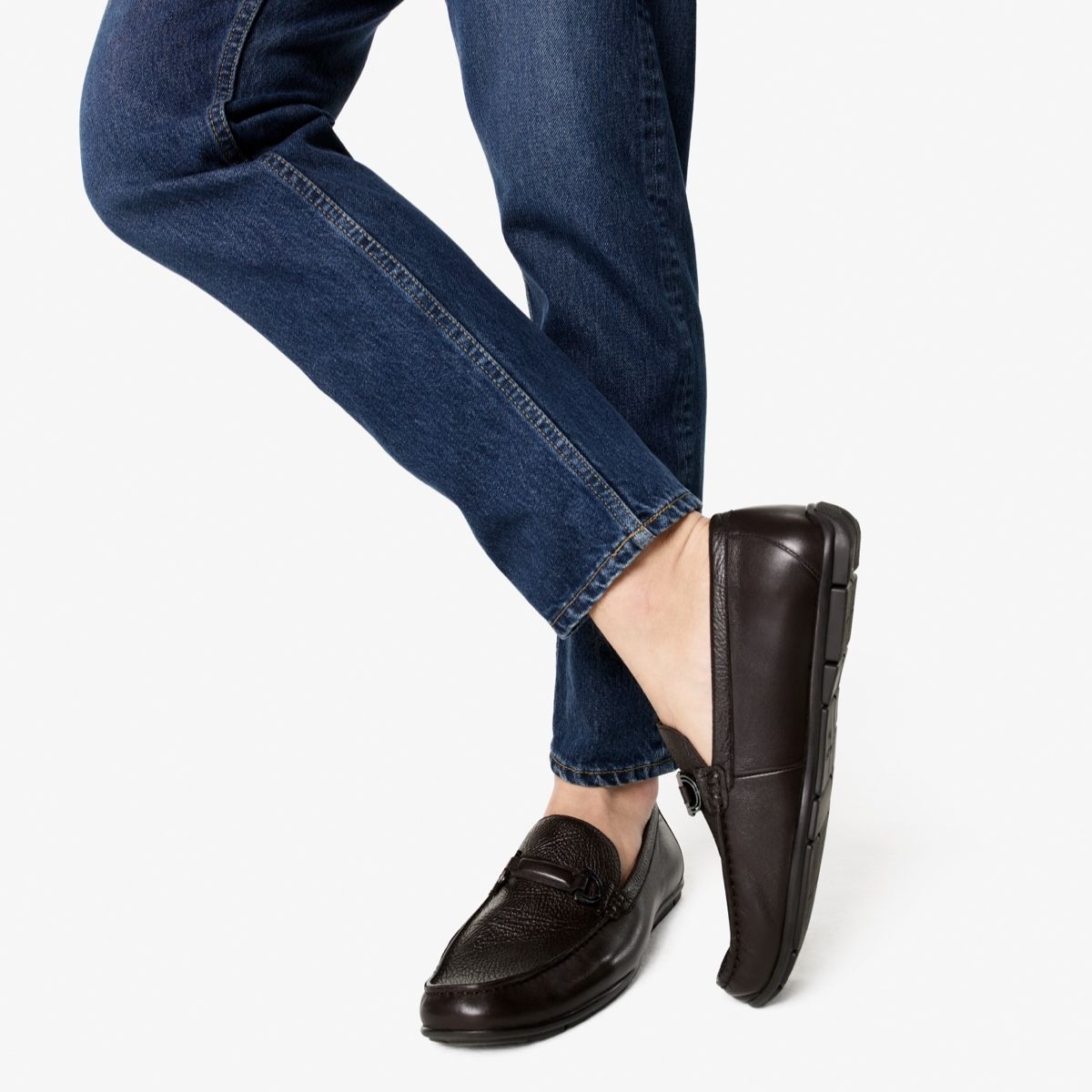 Klaus Dark Brown Men Loafers & Slip-Ons