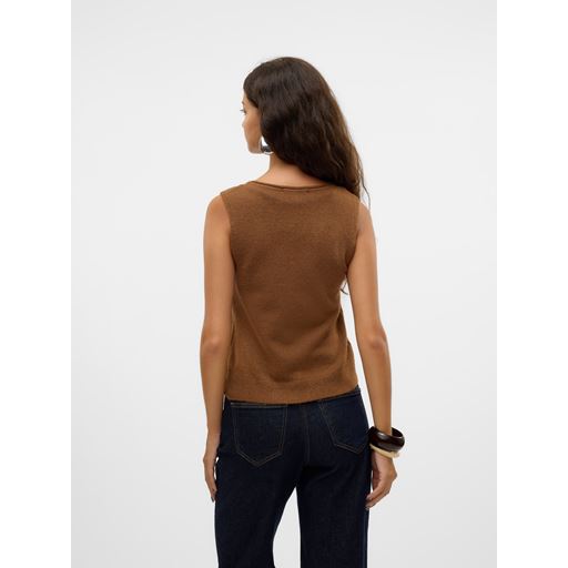 Vero Moda Lucille Knit Tanktop, Bison, M