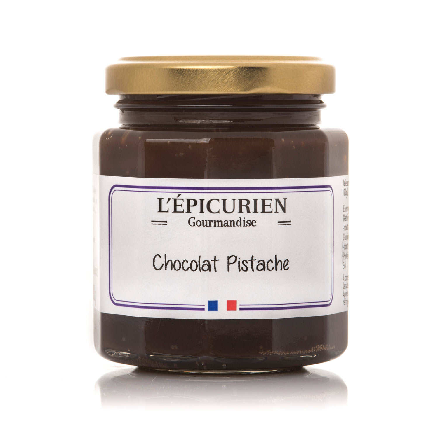 Pâte à tartiner chocolat pistache