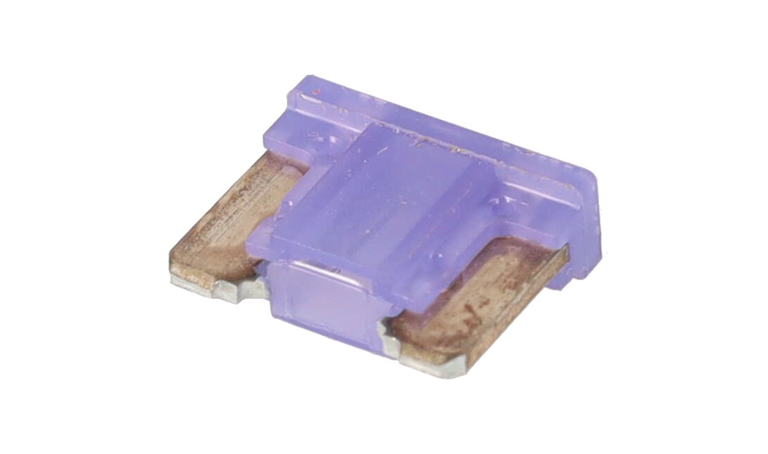 FLADSIKRING 3 AMP. VIOLET - MINI LOW -
