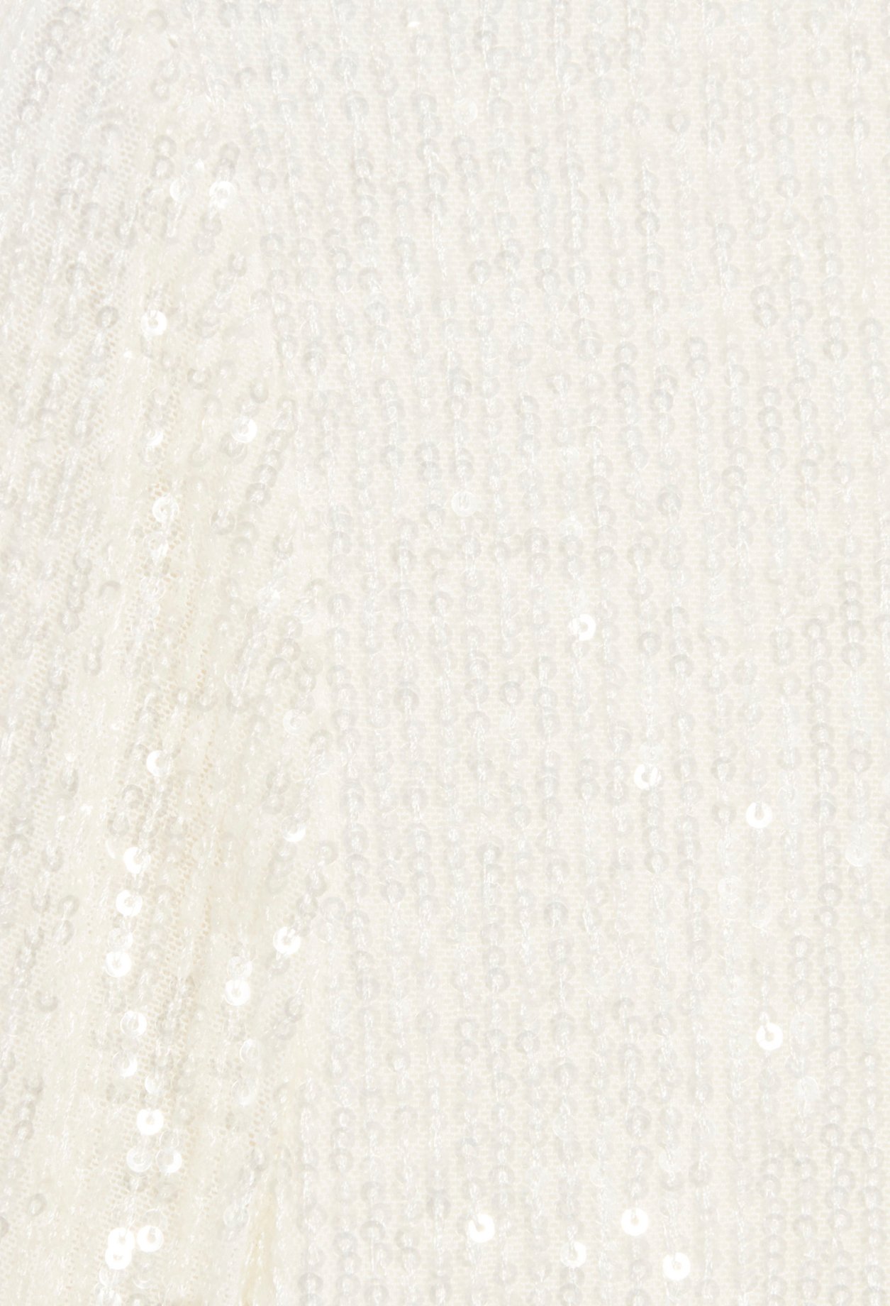 Robe courte Rififi sequins ecrue