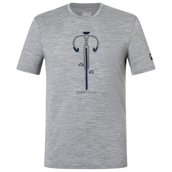 super.natural - Vintage Bike Tee - Haut en mérinos