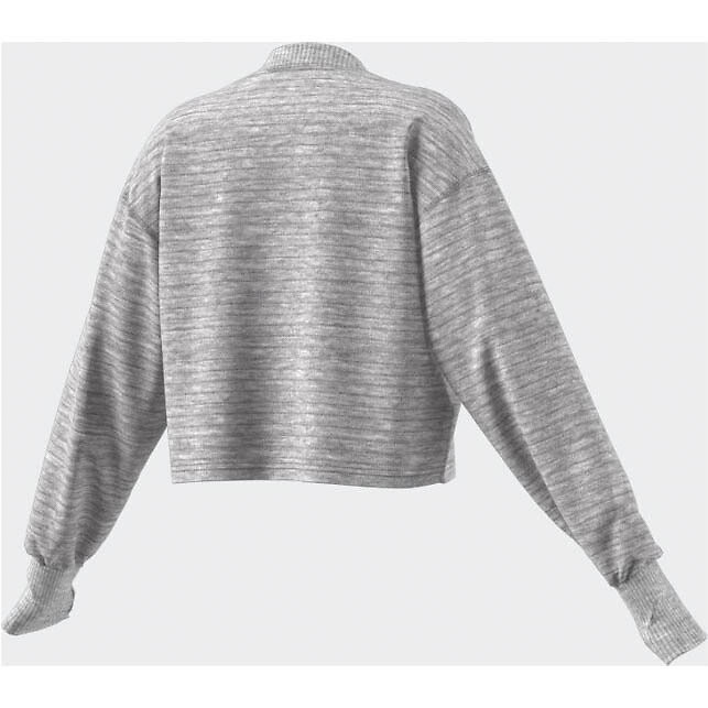 ADIDAS SPORTSWEAR<br>Moletom All Season, gola V, efeito canelado