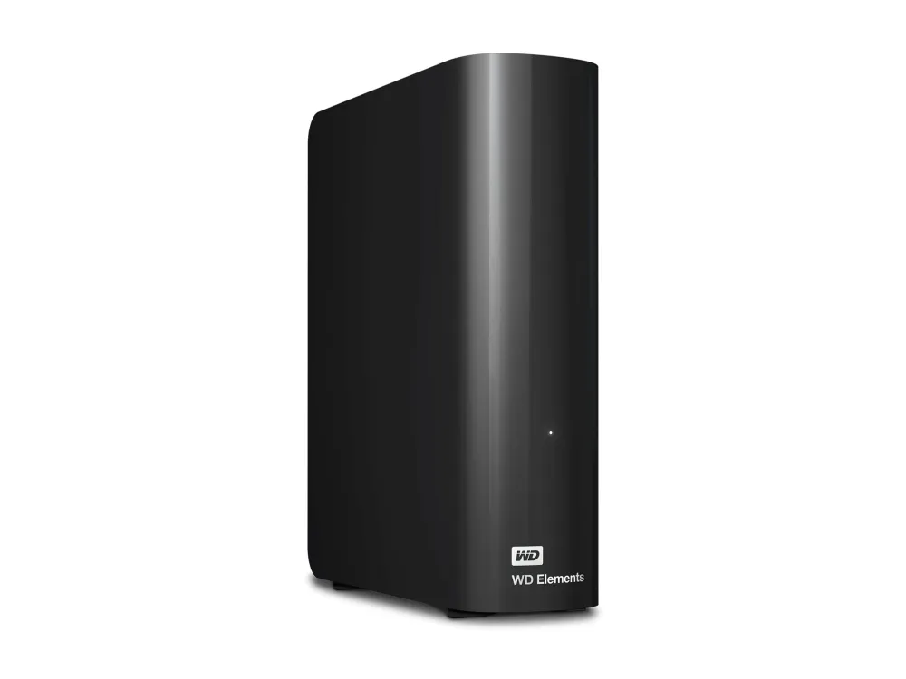 WD Elements Desktop WDBWLG0240HBK - Harddisk - 24 TB - ekstern (stationær) - USB 3.2 Gen 1 - sort