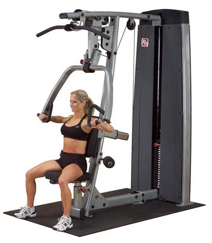 BODYSOLID PRO DUAL Double Poste Presse à Bras et Tirage Dorsal