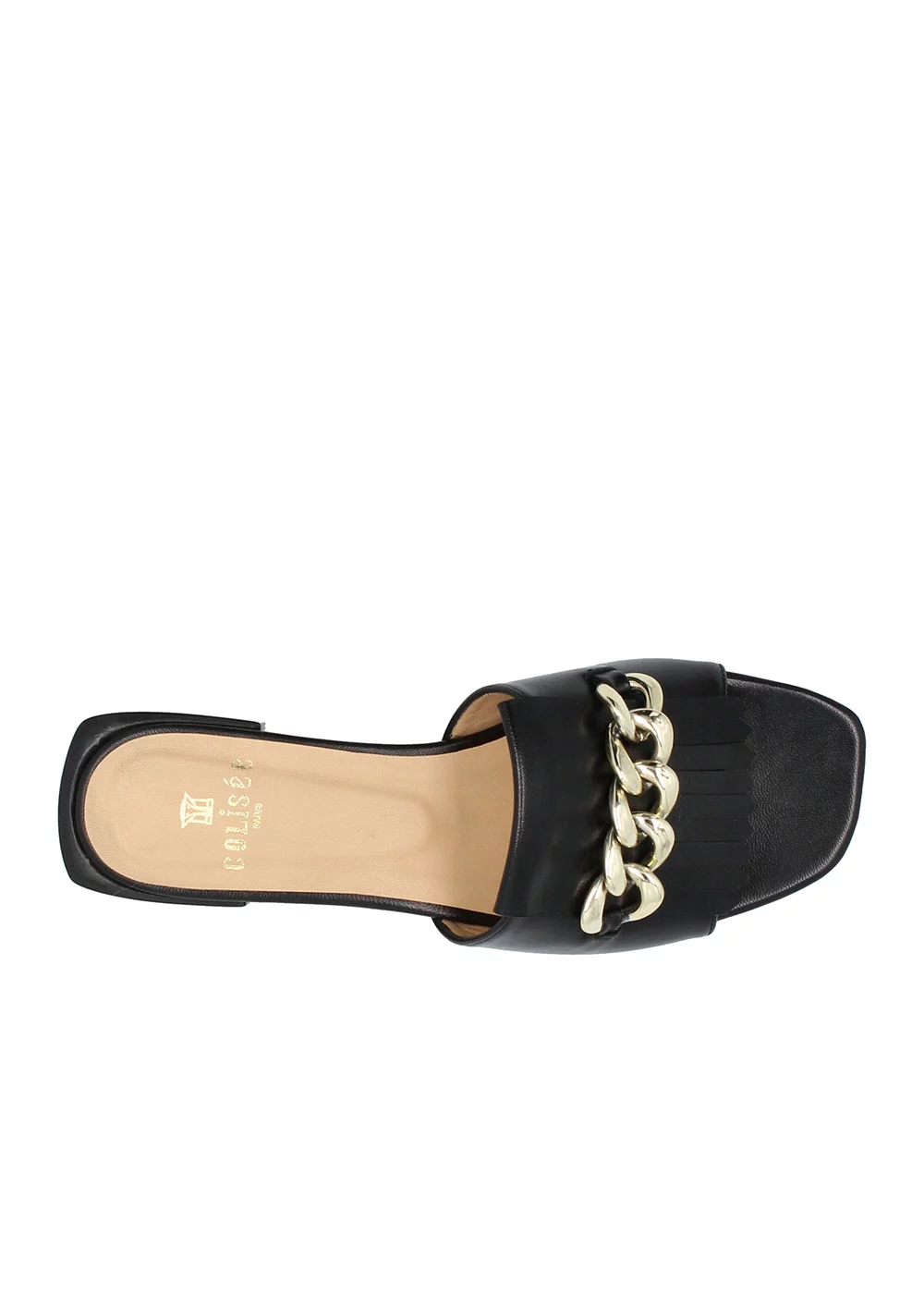 MULE ORIANE NAPPA NOIR
