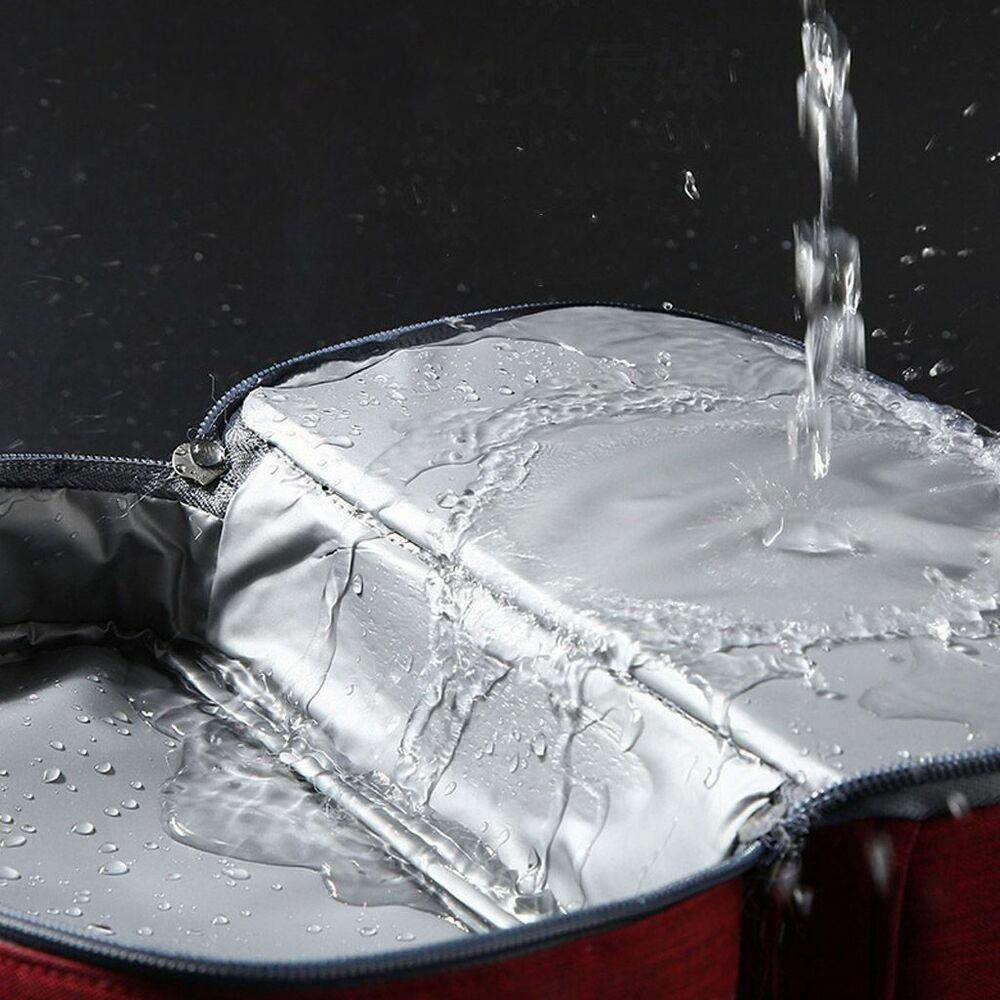 (25x13x21cm) Reise Kosmetik Make Up Tasche Necessaire Organizer Bag mit Reissverschluss - Blau