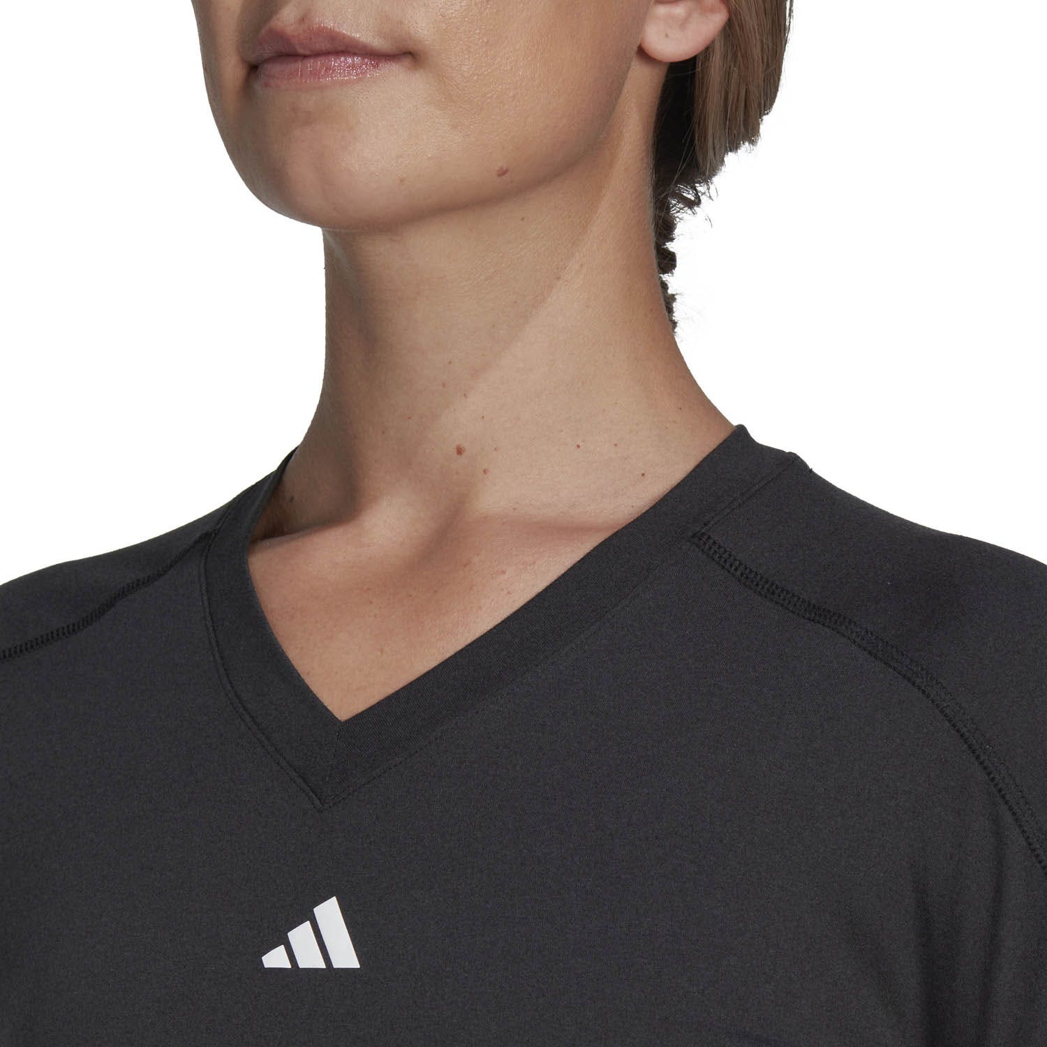 adidas  AEROREADY Train Essentials Minimal Branding V-hals T-shirt
