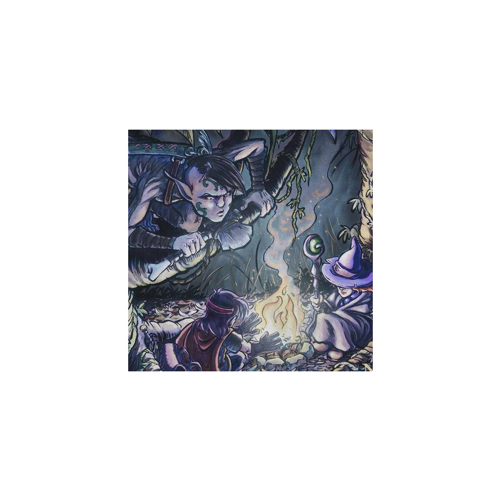 Playmat Répliquant : Le Donjon de Naheulbeuk - Elfes Sauvages