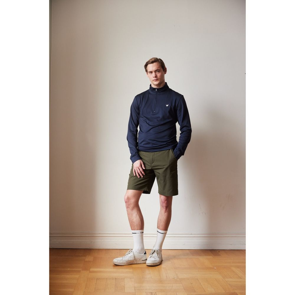 Halfzip Genser Herre Navy