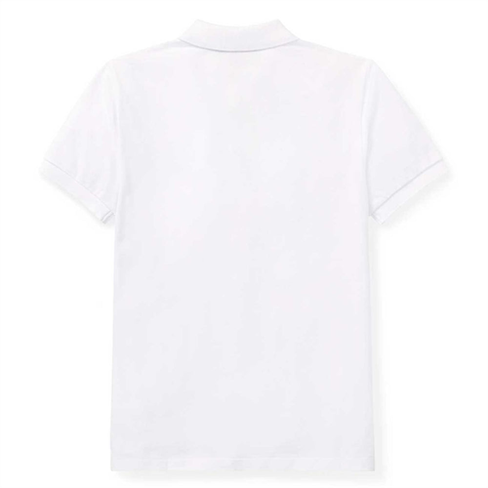 Køb Polo Ralph Lauren Boy Short Sleeved Classic Polo White