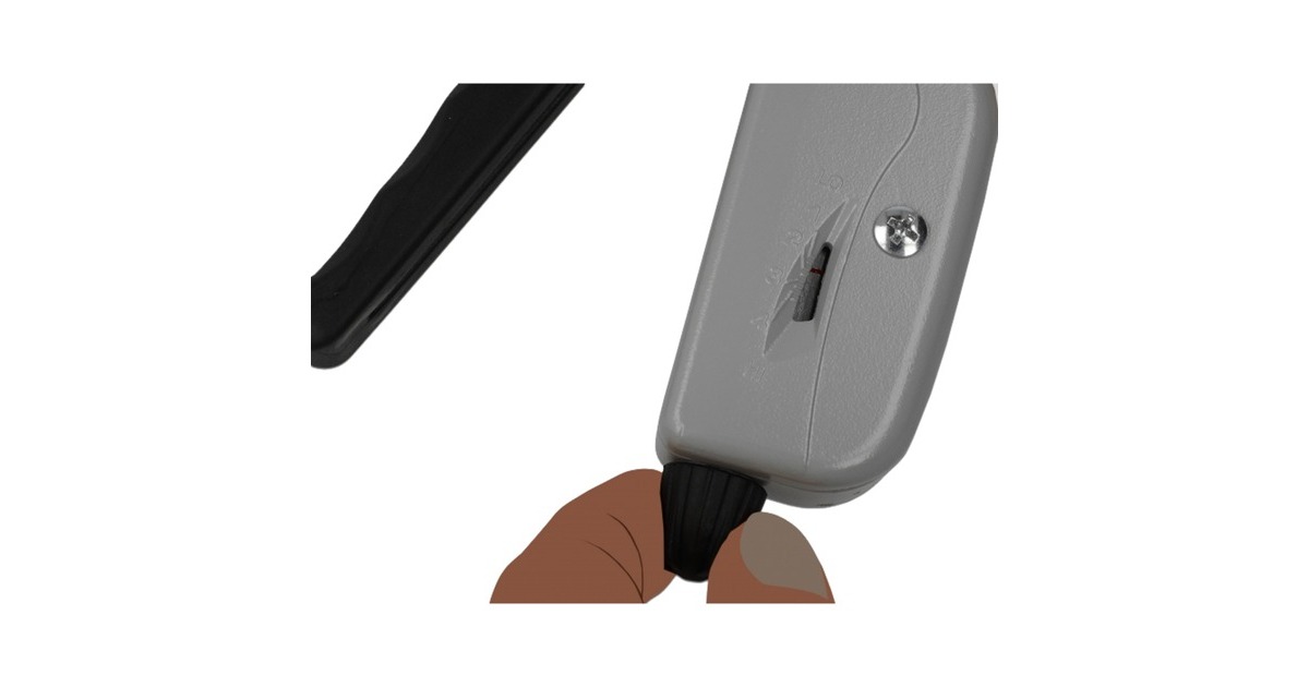 DeLOCKTang voor RVS kabelbinders  (Grijs/zwart)