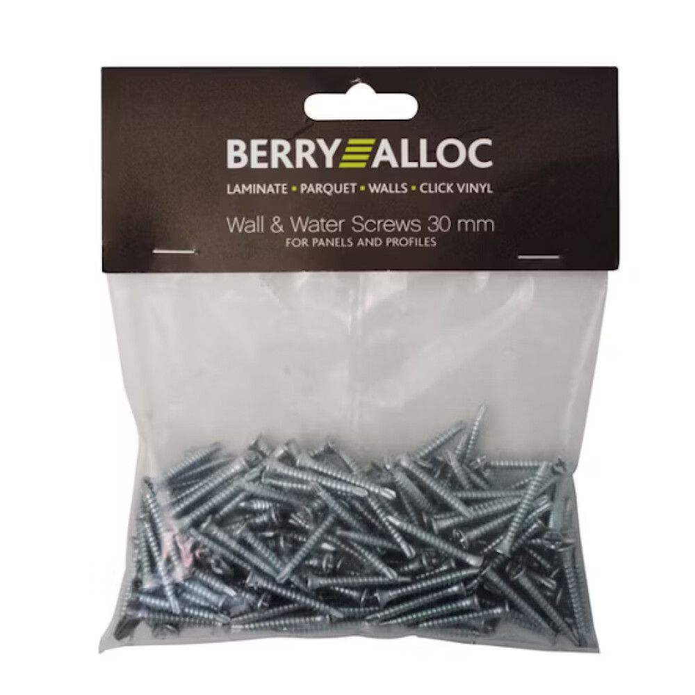 SKRUER BERRYALLOC 4,2MM/45MM 200STK. INKL. BIT
