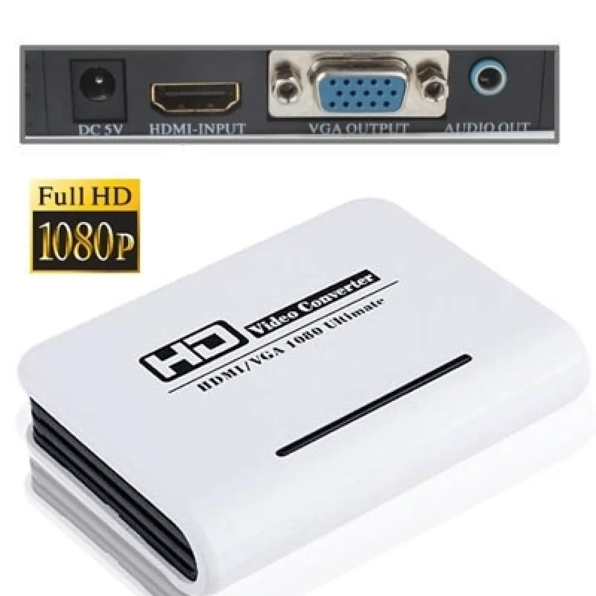 Wewoo Convertisseur HDMI vers VGA et Audio