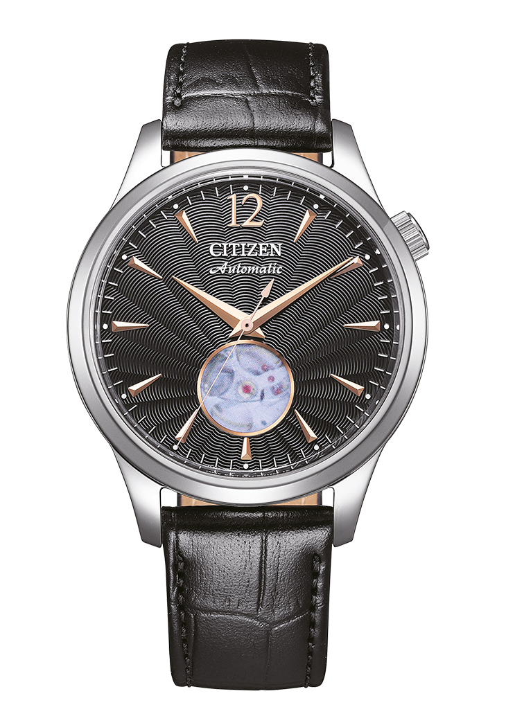 Citizen Herrenuhr Mechanisch Schwarz NH9131-14E