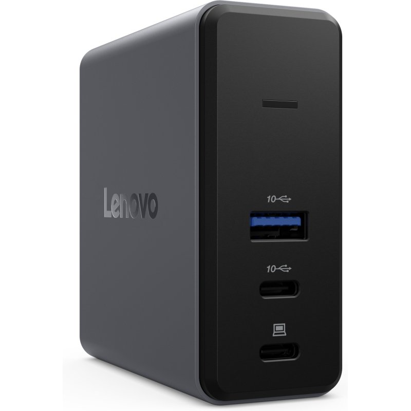Lenovo X9 Charging GaN Dock Avec fil USB 3.2 Gen 2 (3.1 Gen 2) Type-C Gris