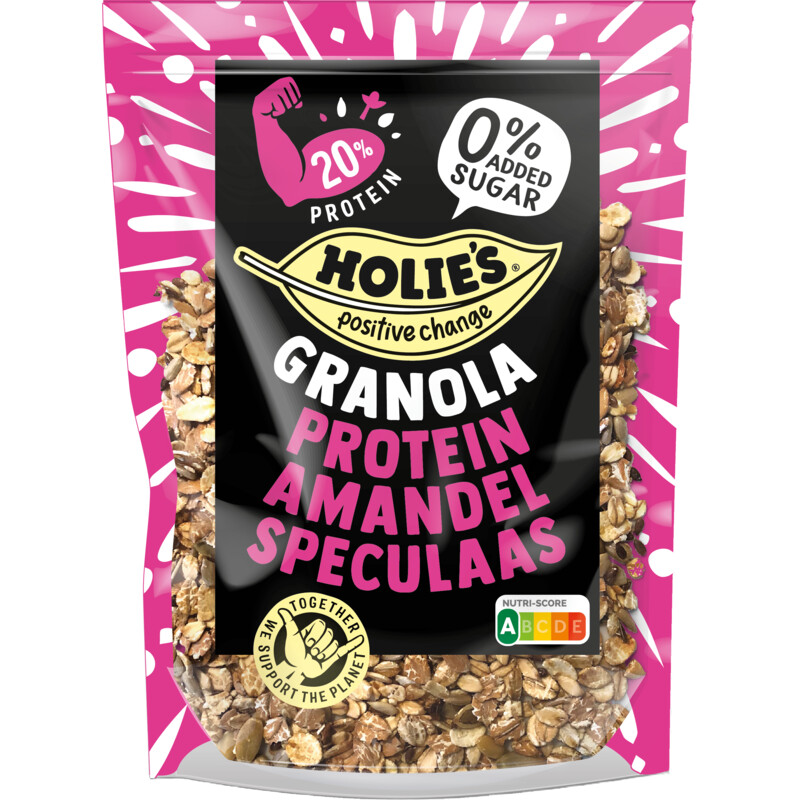 Holie's Granola protein amandel speculaas