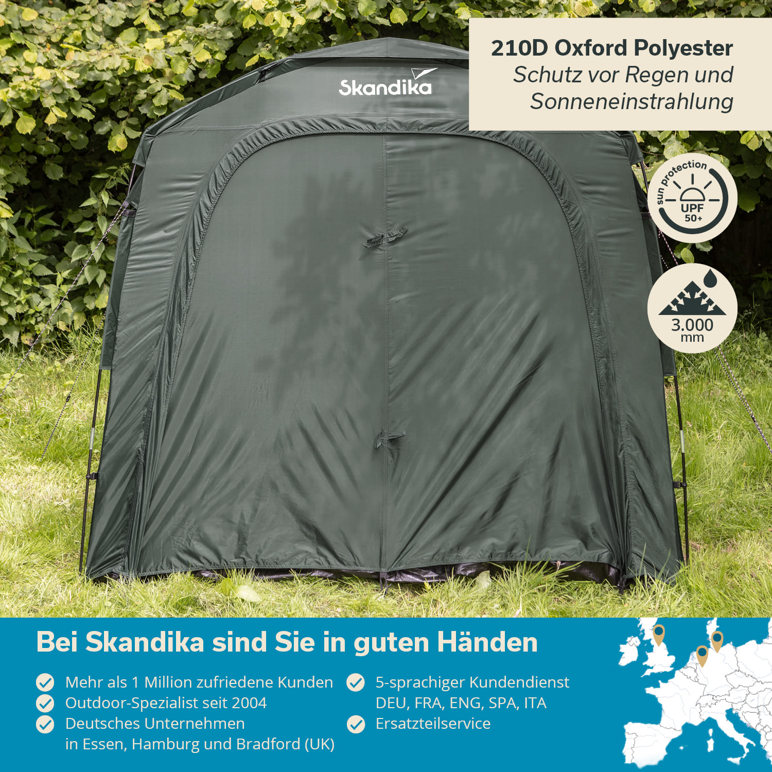 Skandika Storage S schuurtent
