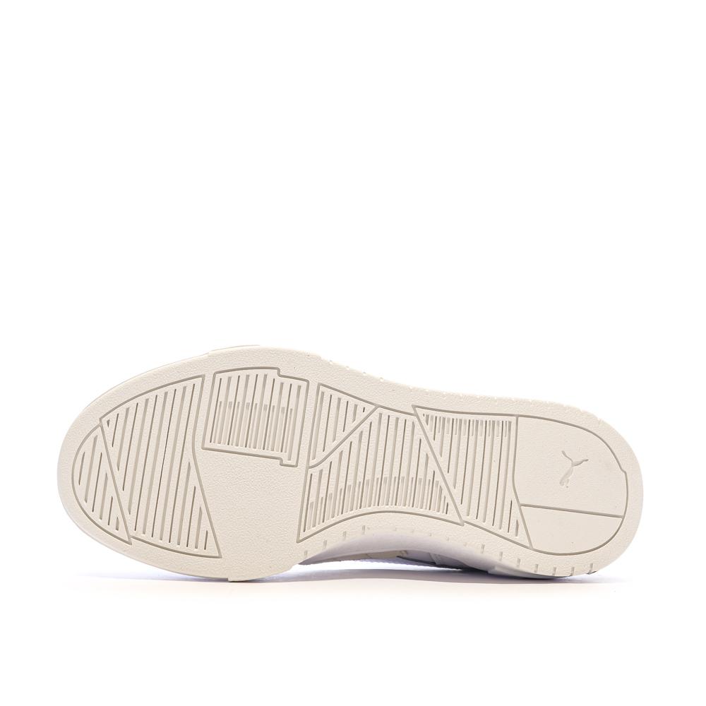 Puma Baskets Blanches/Beige Fille Puma Ca Pro Glitch