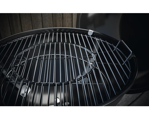 Tenneker® Houtskoolgrill Kettle Grill Black Moon Ø 58 cm Deksel Thermometer en Uitneembare Asbak Zwart