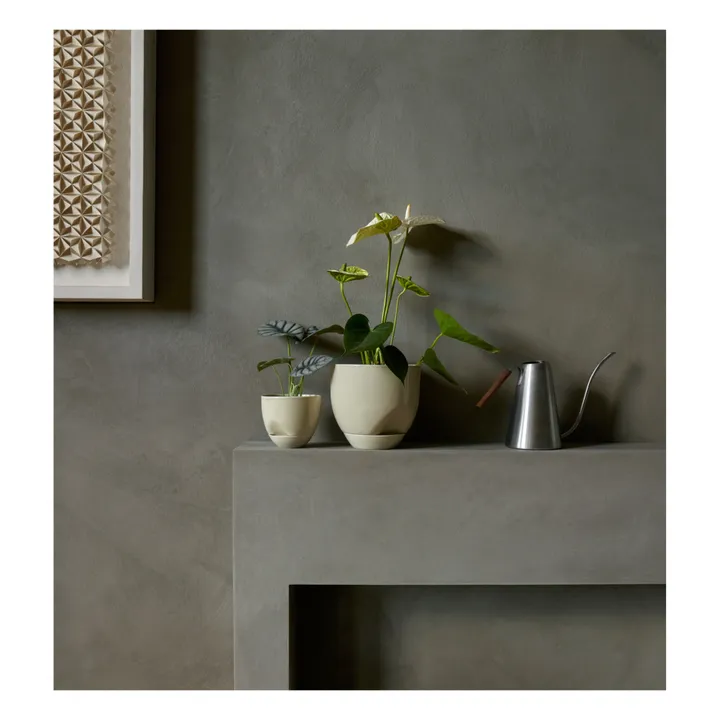Audo Copenhagen Cache pot Hydrous en céramique  | Beige