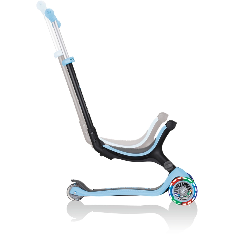 GLOBBER GO-UP 4-in-1 FOLDABLE LIGHTS mit Leuchtrollen, pastellblau