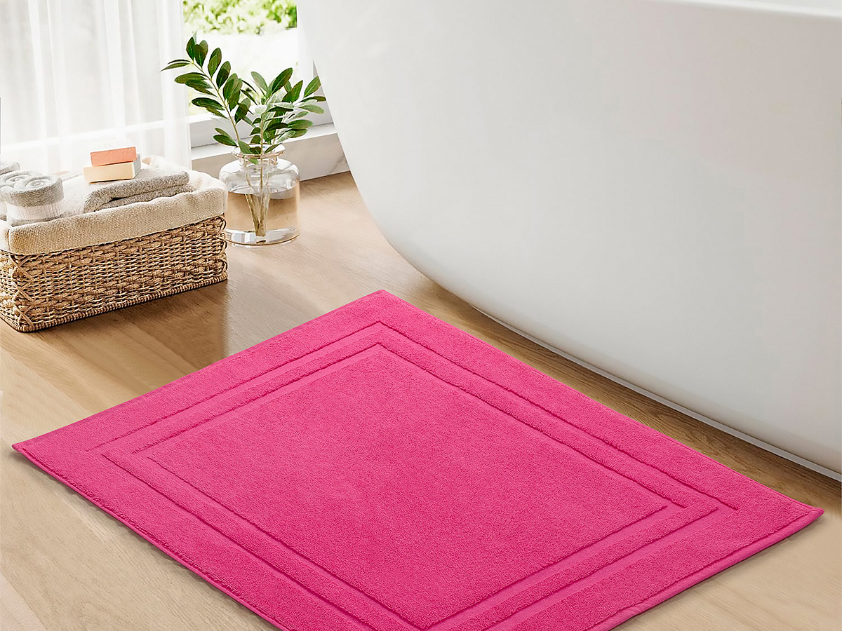 DoubleDry Hotel 50 x 80 cm badmat - roze