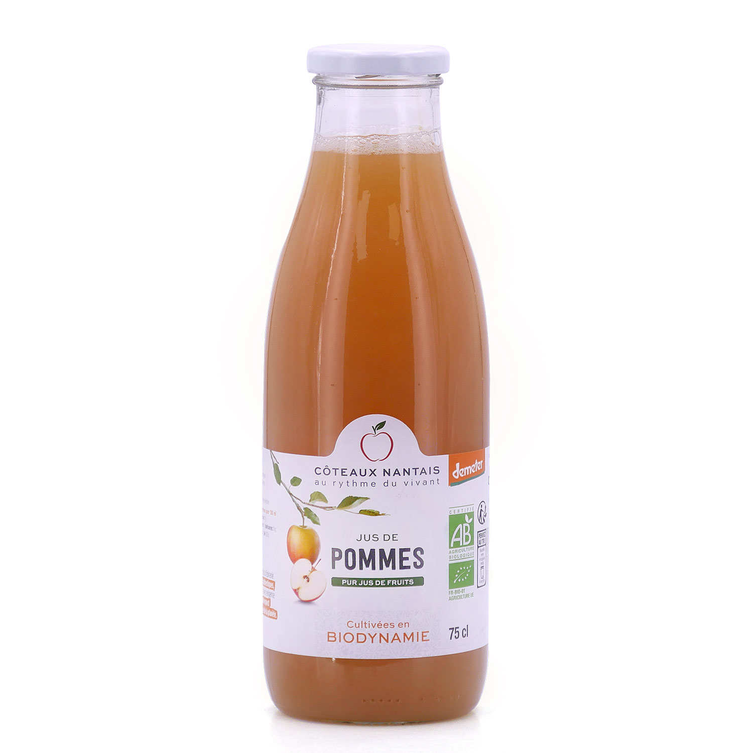 Jus de pomme 100% pur jus bio