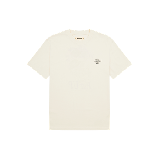Woodbird Baine Eat T-shirt, Off White, XL