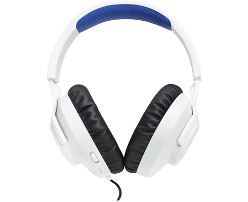 JBL Quantum 100 Playstation Wired Over-ear Headset White and Blue