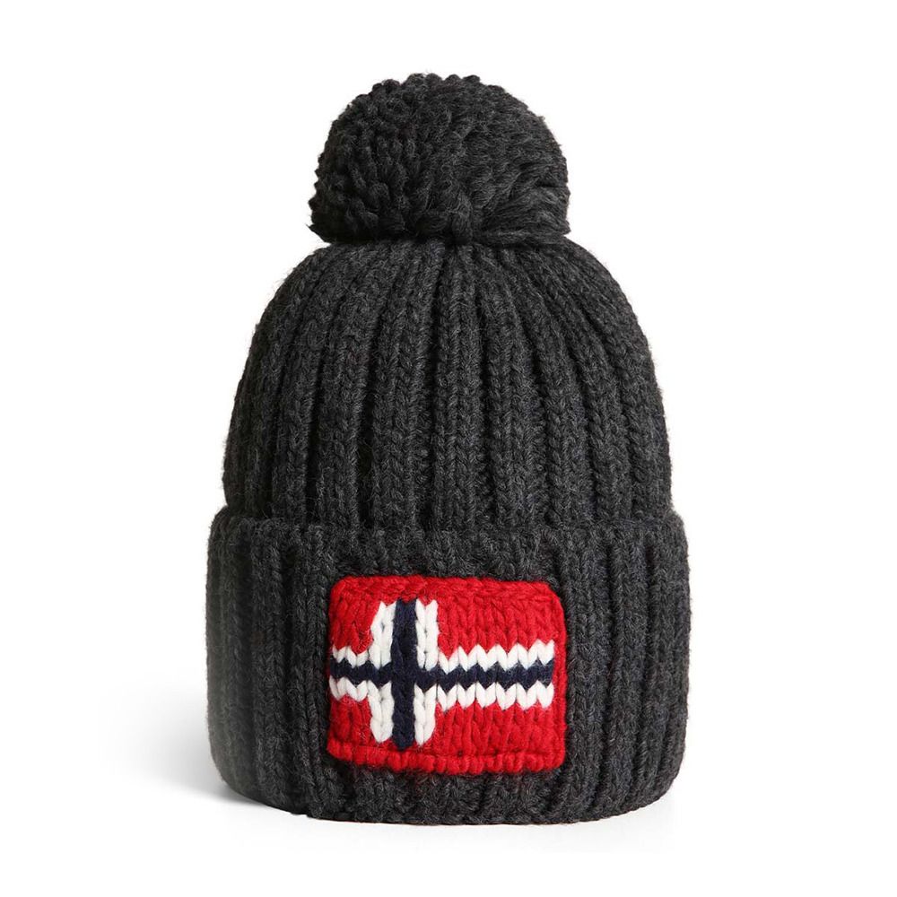 Napapijri SEMIURY 5 - Bonnet Homme dark grey mel