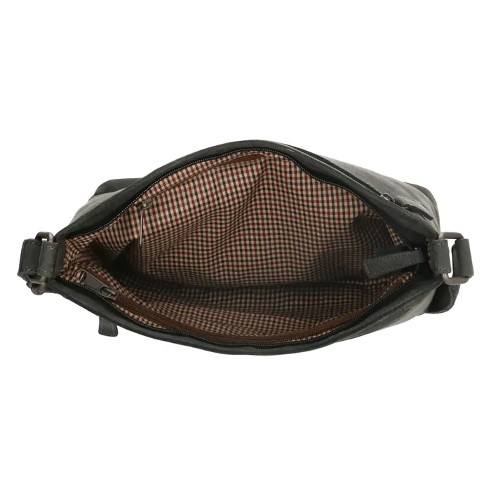 Hide & Stitches Idaho Schoudertas Zwart