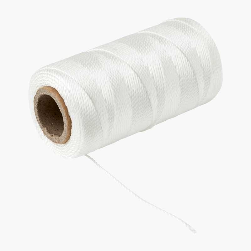 Murersnor, hvit, ∅0,8 mm x 120 m