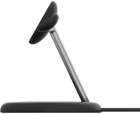 Belkin 3-in-1 Flex Wireless Charging Stand with Qi2 Magnetic 15w, Black