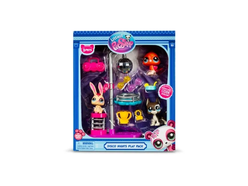 LITTLEST PET SHOP DISCO NIGHTS PLAY PACK