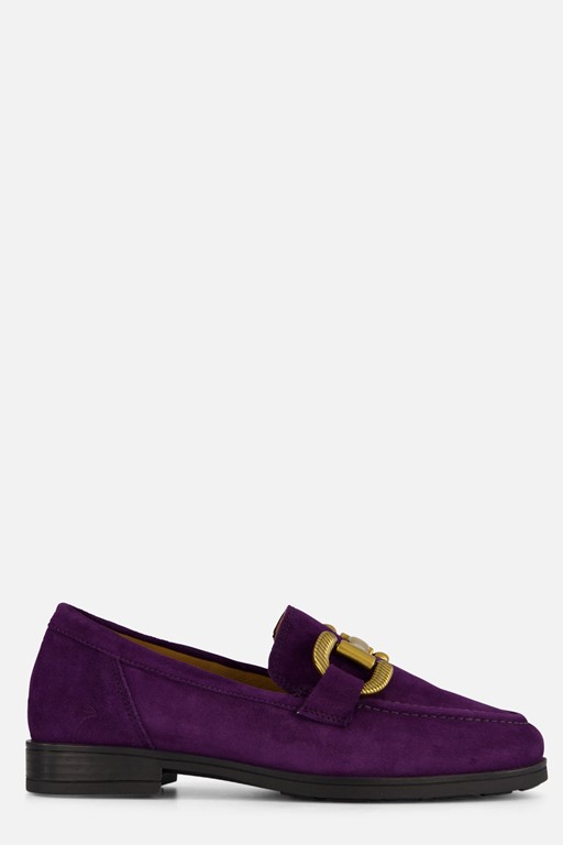 Gabor Instappers paars Suede